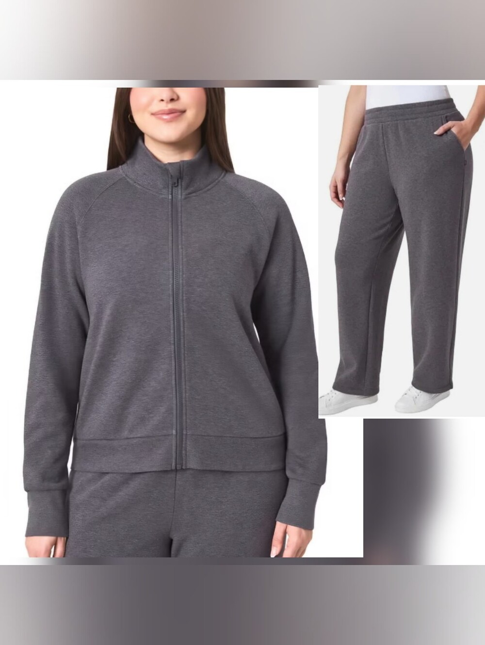 NEW! Mondetta Fleece Lined Jacket And Pant Set Size XXL